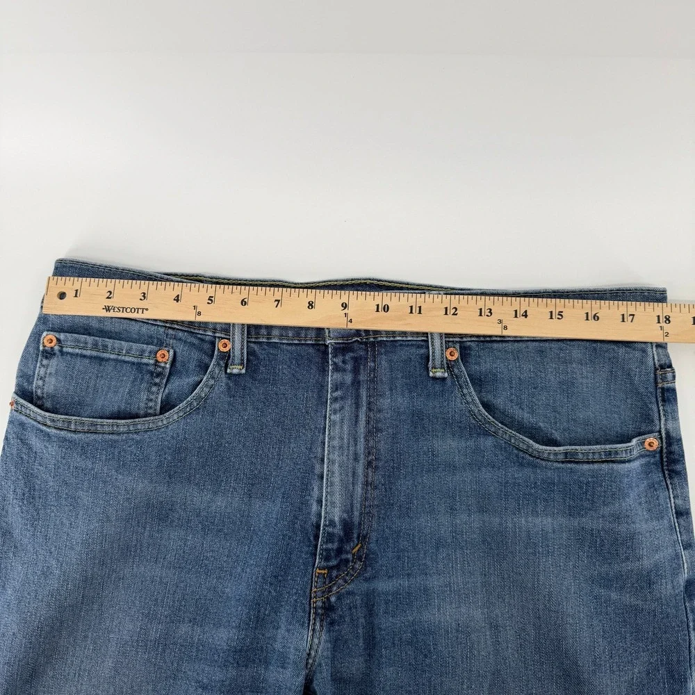 Levi's 559 Relaxed Straight Jeans Mens 36x34 Blue‎ Medium Wash Denim Casual Work